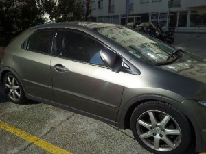 Honda Civic, couleur optionnelle