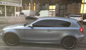 Le modèle 114 I de BMW, option vitres teintées