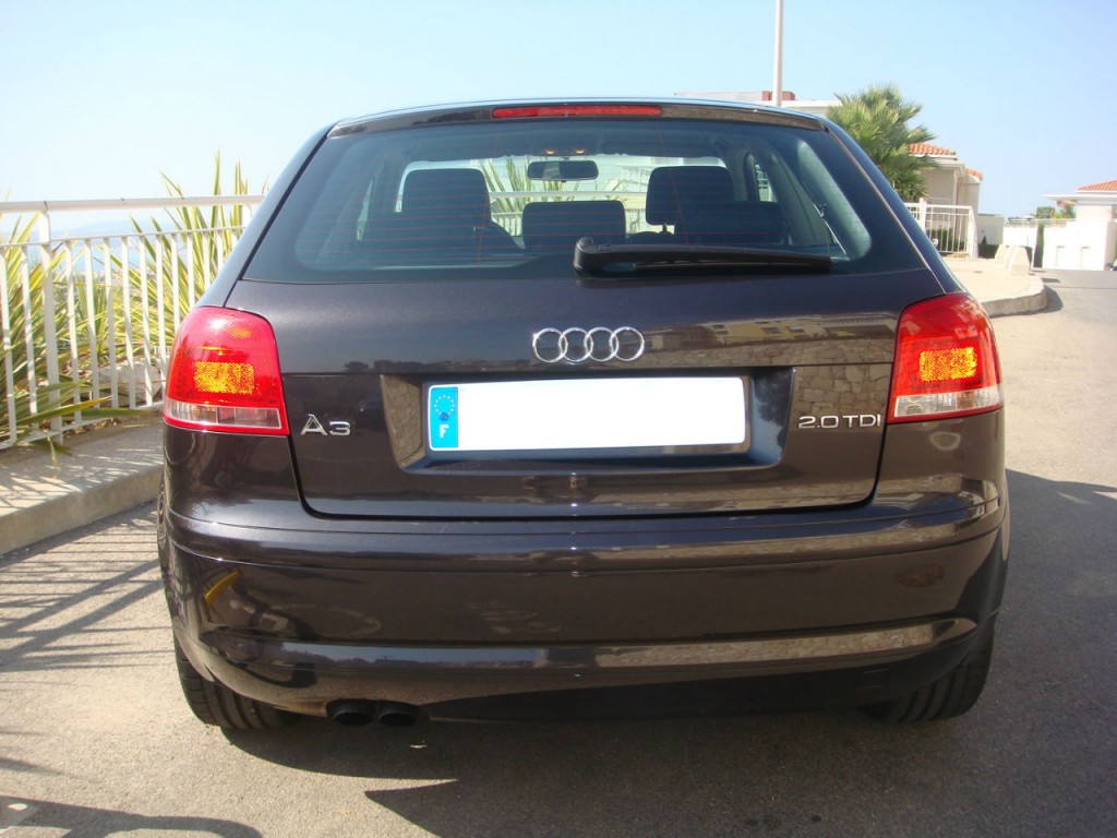 La A3, modèle de 2005 en 2.0 TDI 