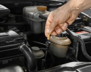 Vérification niveau d'huile