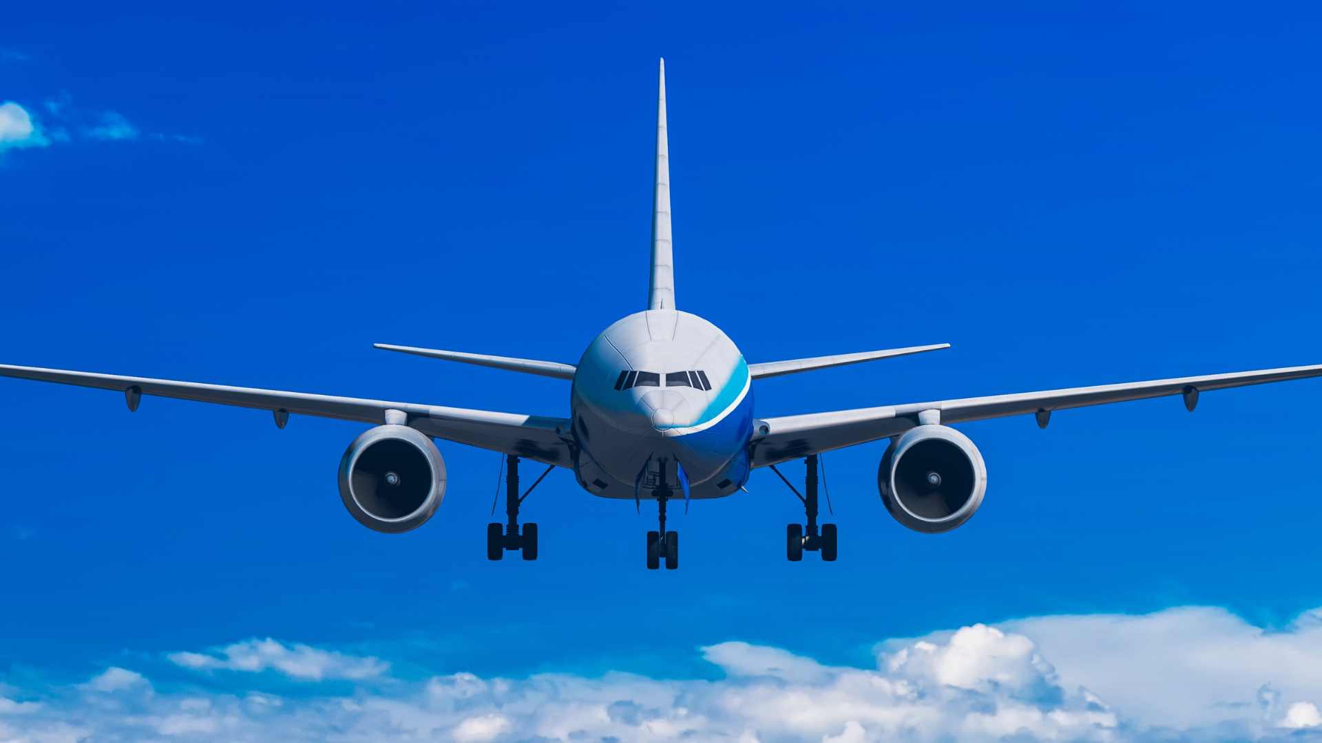 Avion dans les airs