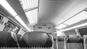 Intérieur d'un train