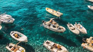 Bateaux sur l'eau