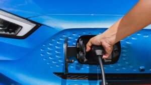 charge d'une voiture électrique