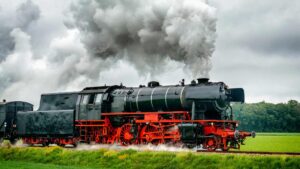 train à vapeur