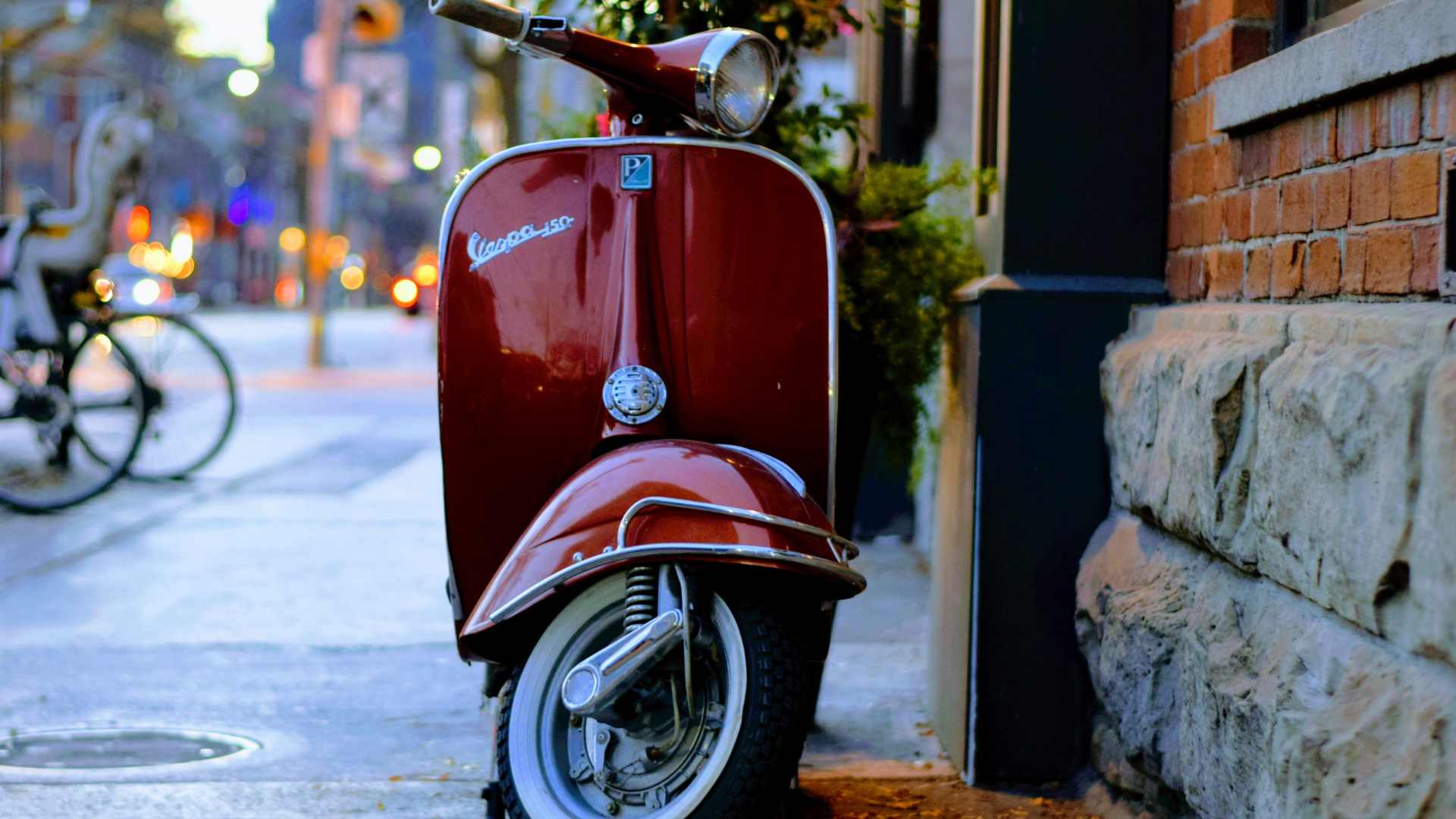 Vespa rouge