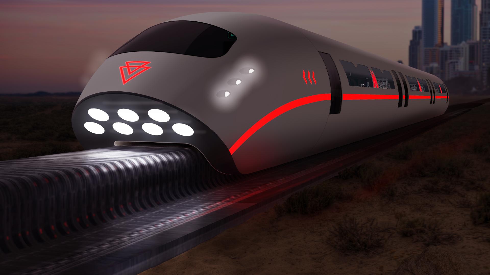 train futuriste